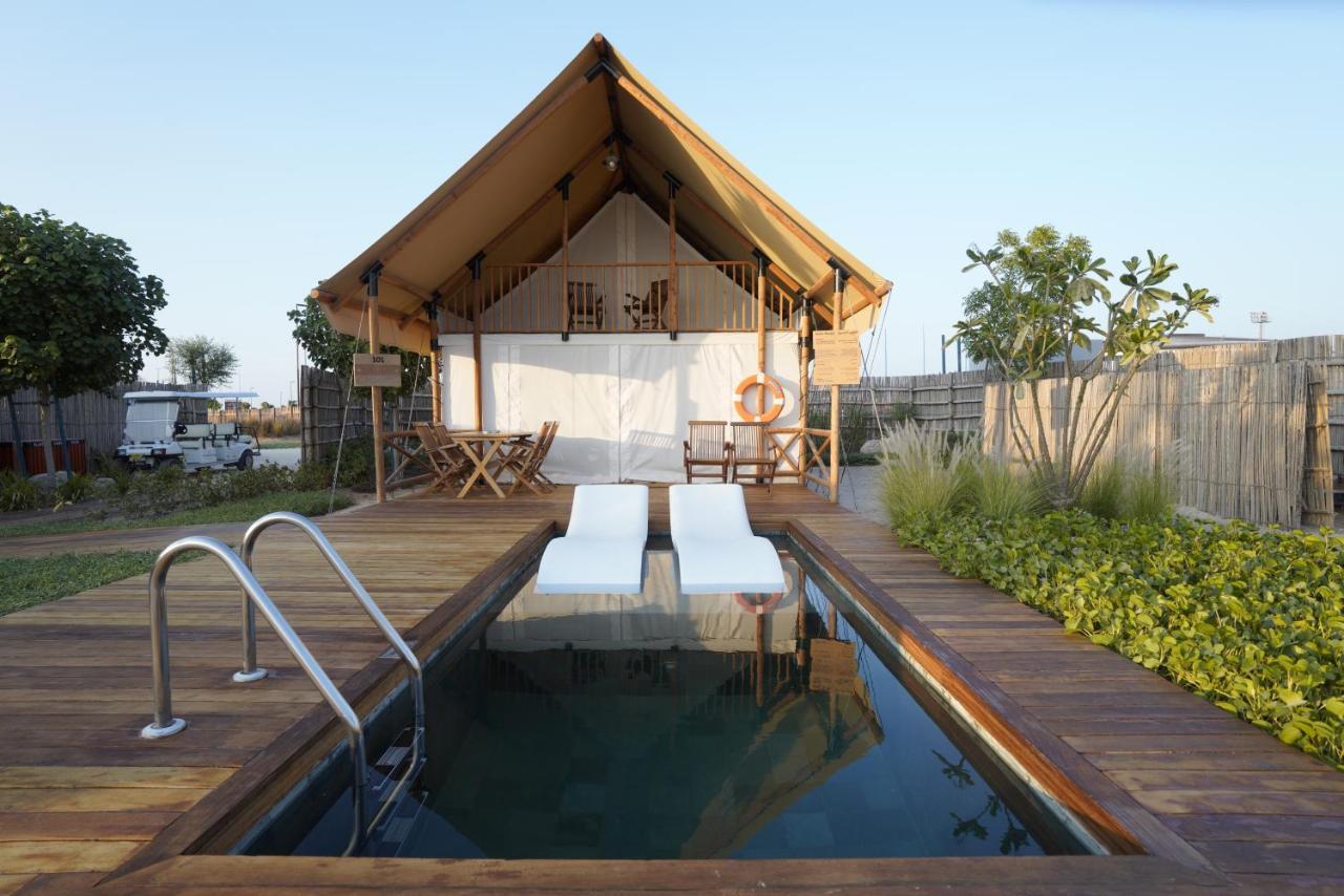 Bab Al Nojoum Hudayriyat Camp Hotel Abu Dhabi Exterior photo