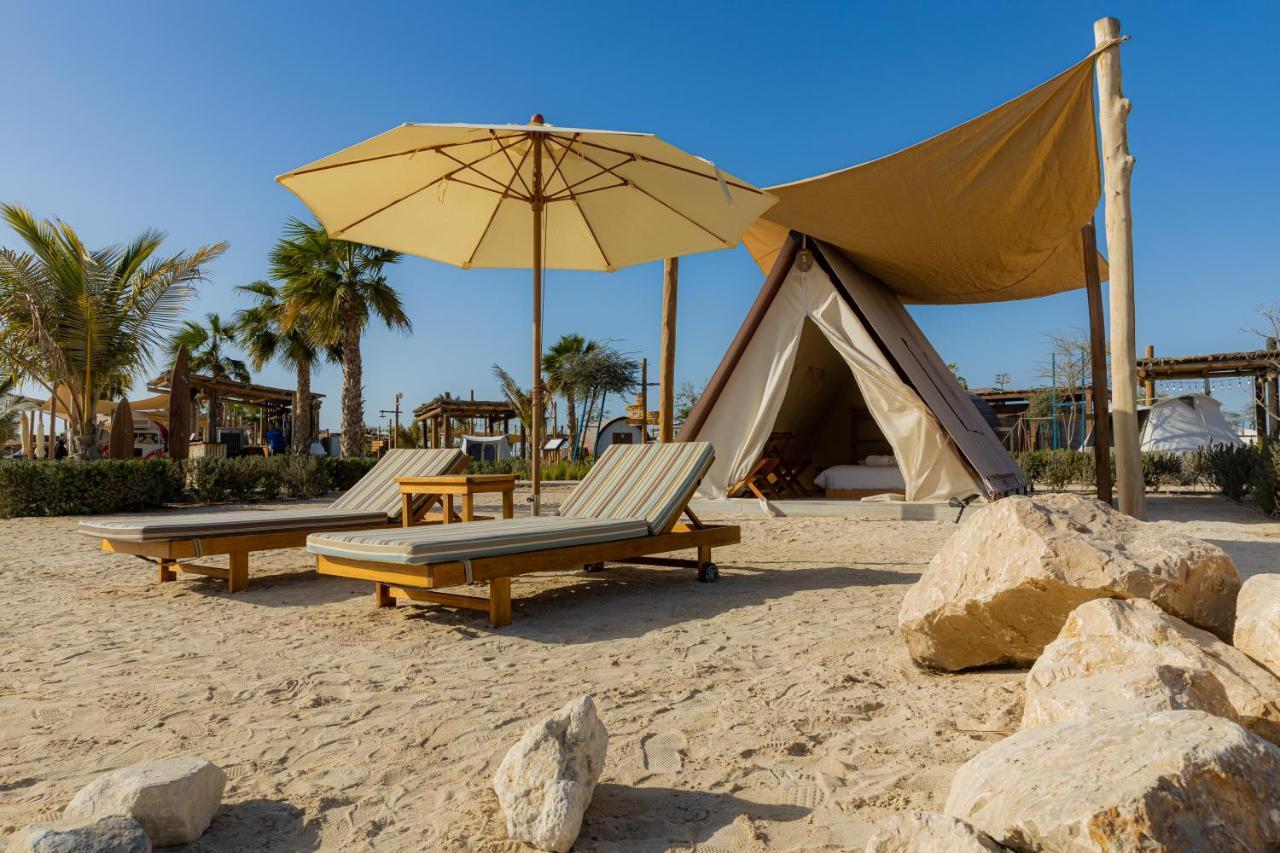 Bab Al Nojoum Hudayriyat Camp Hotel Abu Dhabi Exterior photo